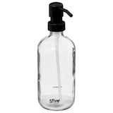 Dozator sapun sticla transparenta 450 ml in cutie display