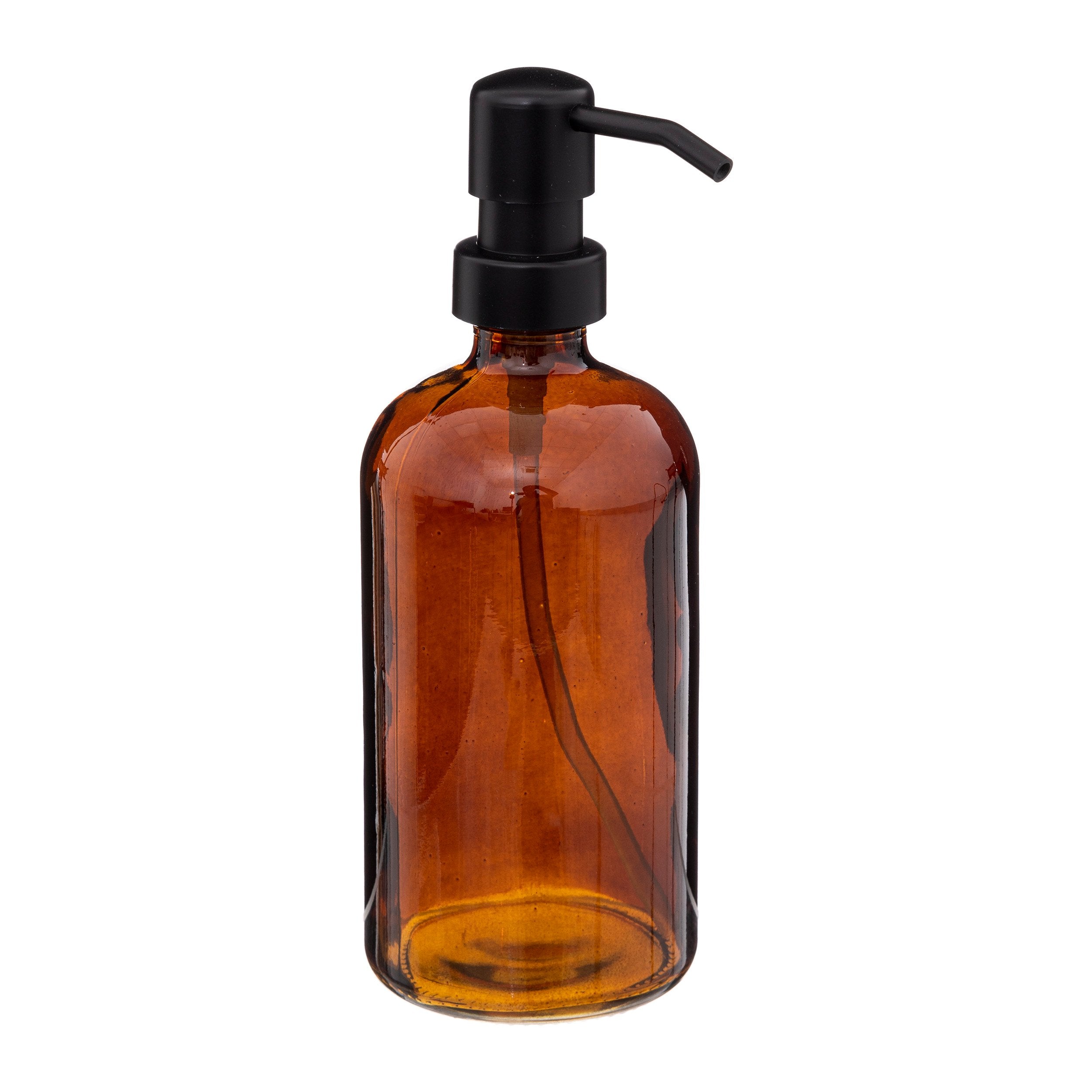 Dozator sapun sticla colorata 450 ml in cutie display