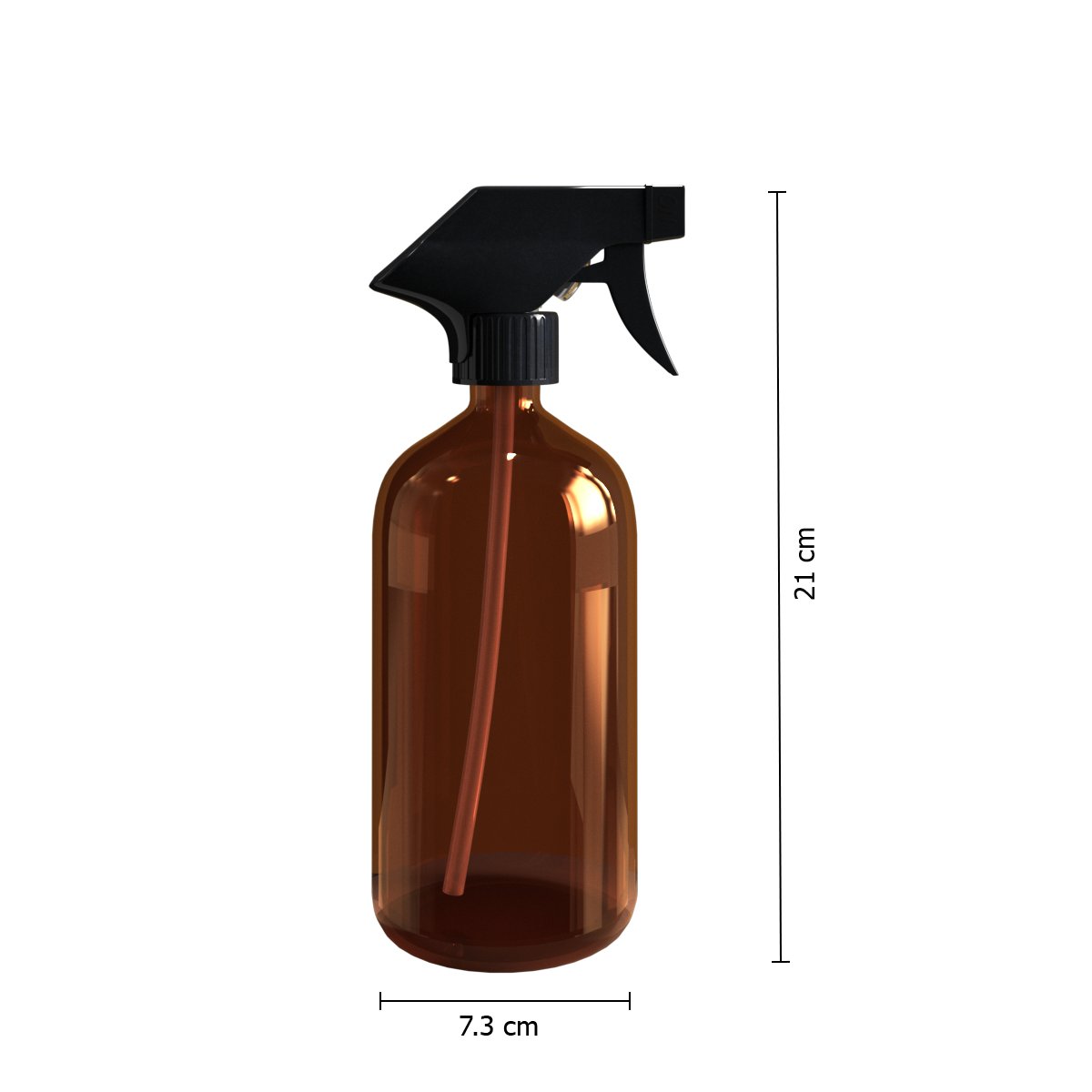 Pulverizator sticla colorata 450 ml in cutie display