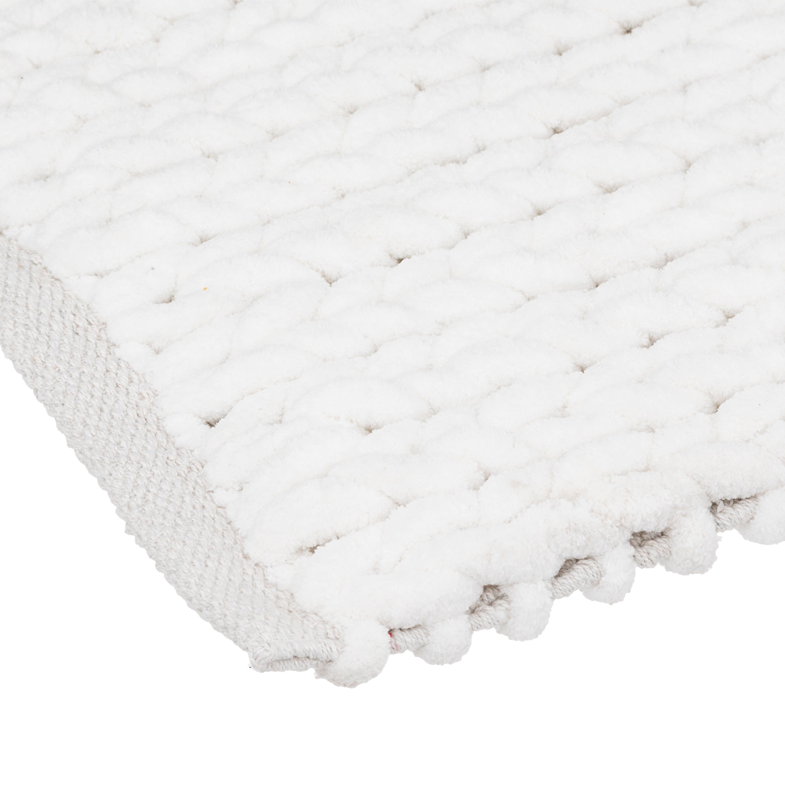 Covoras baie gros alb col 50 x 120 cm - Five