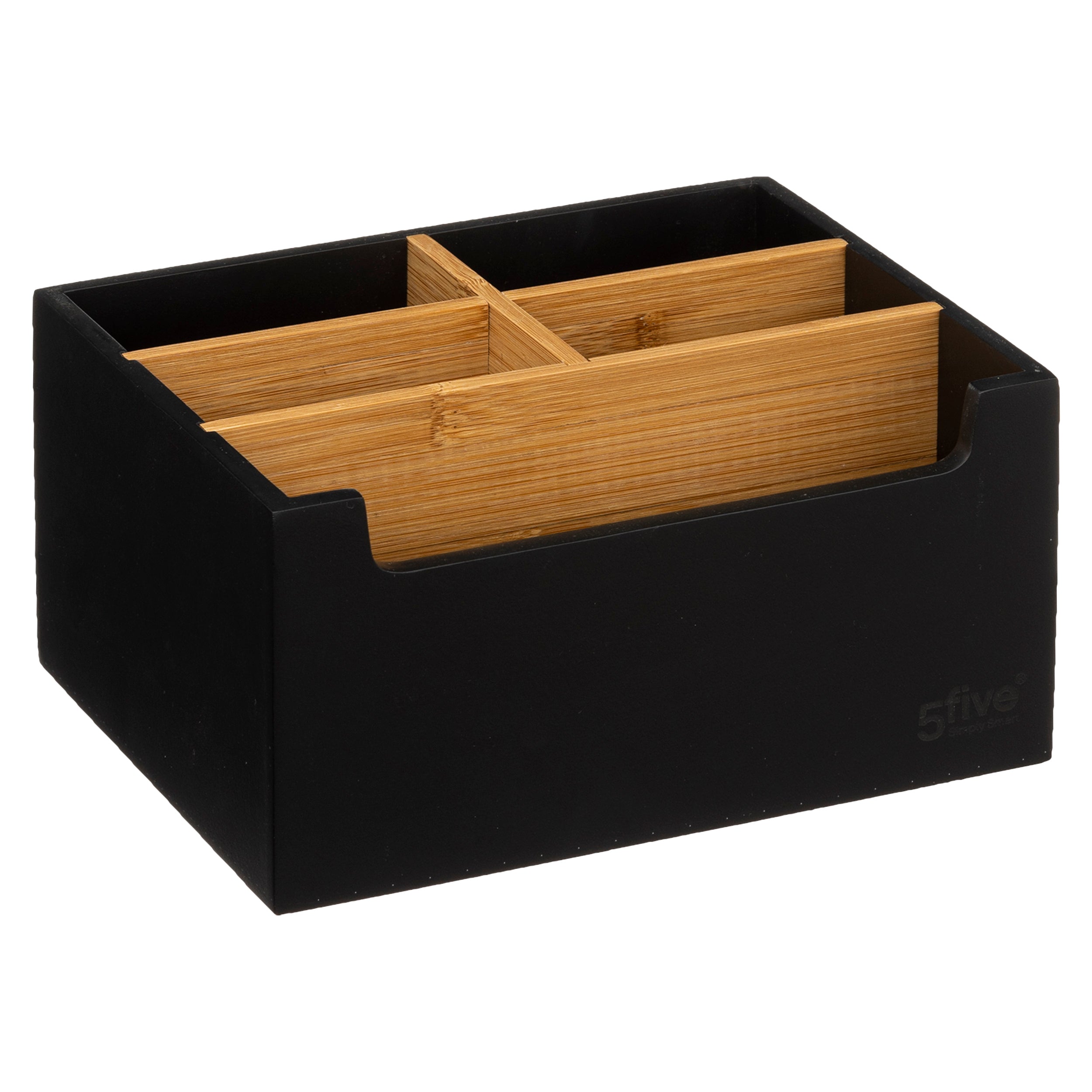 Organizator 5 comp natureo negru - Five