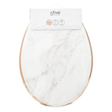 Capac wc alb piele - Five