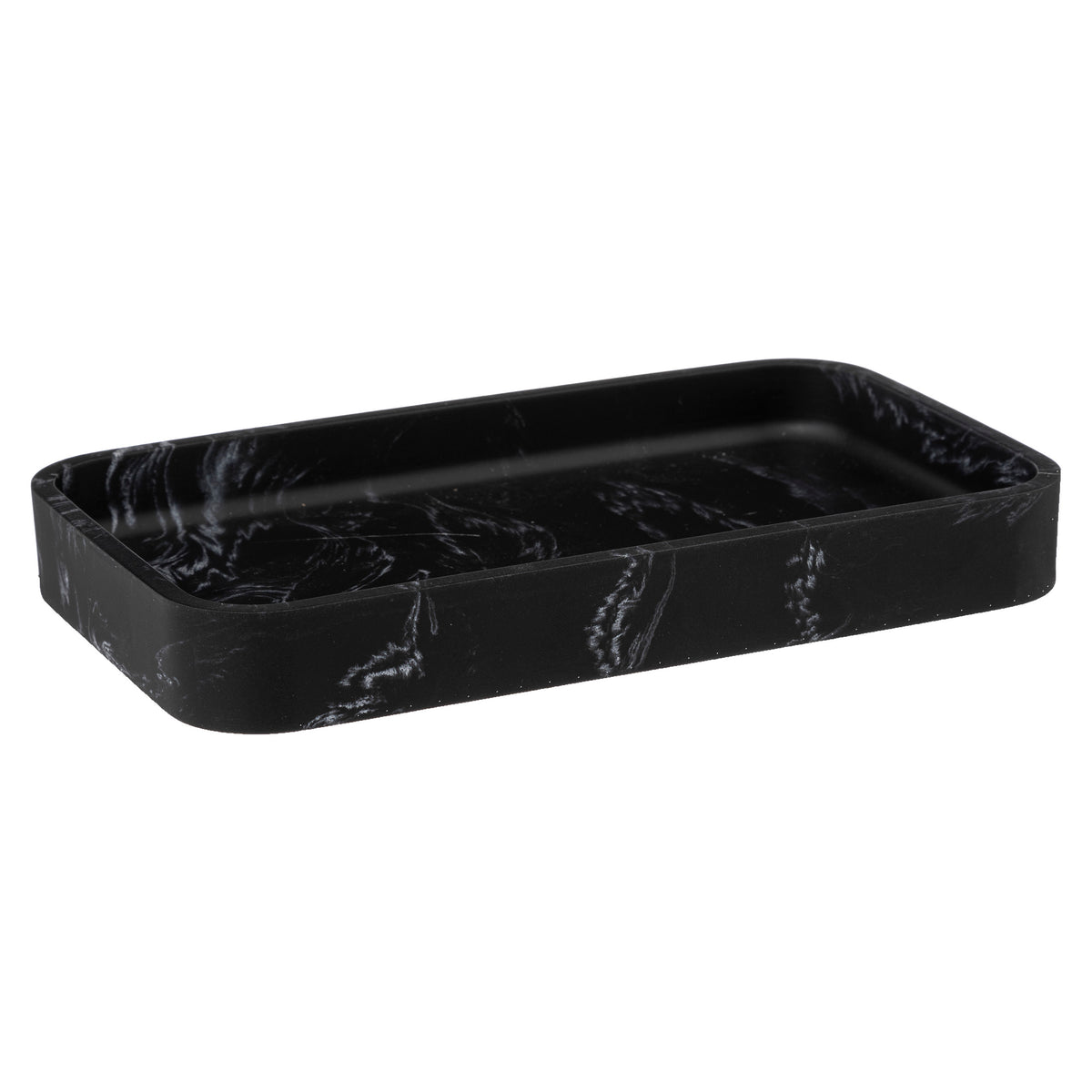 Platou dreptunghiular negru lea - Five