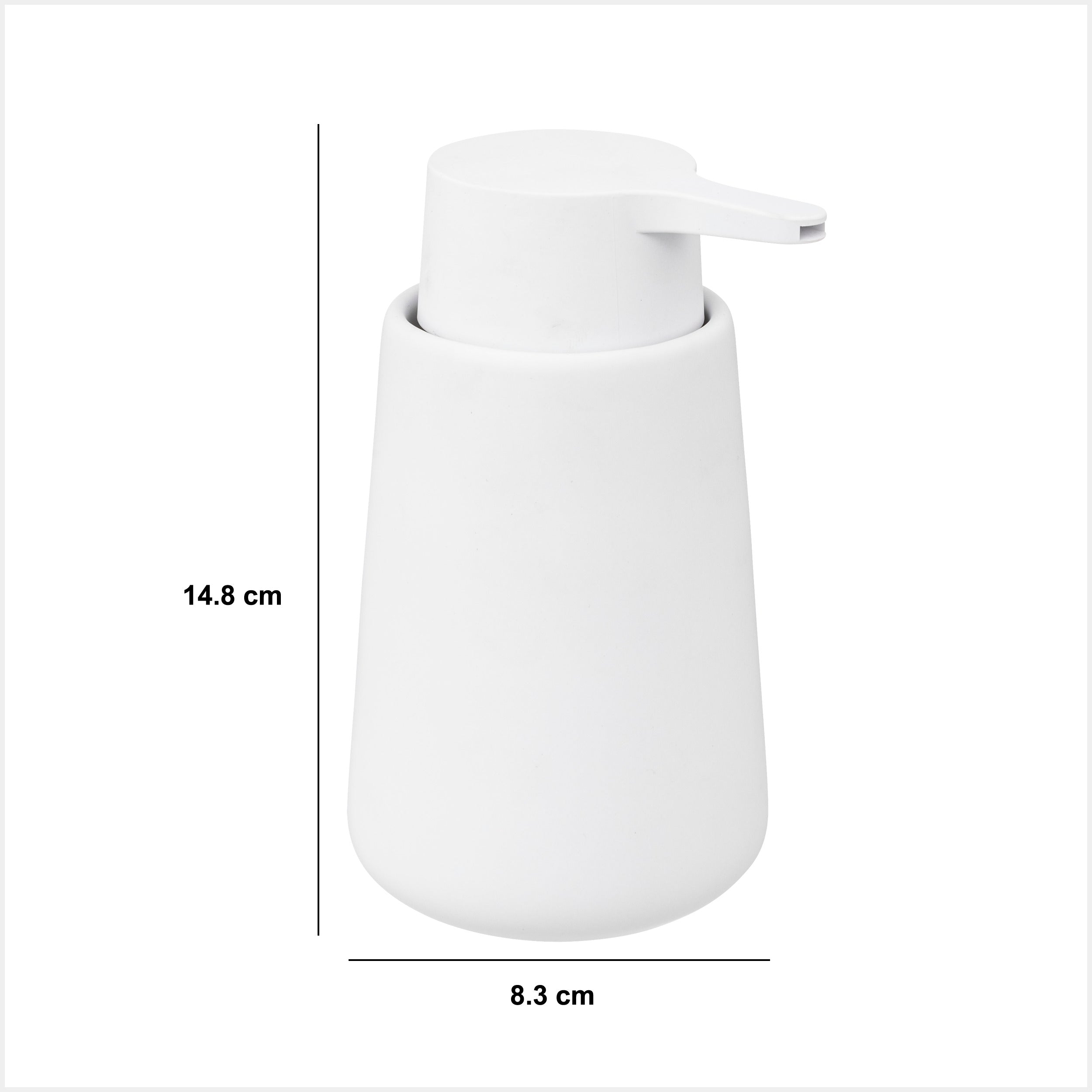Dispenser sapun rub alb color - Five
