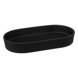 Farfurie rub neagra color - Five