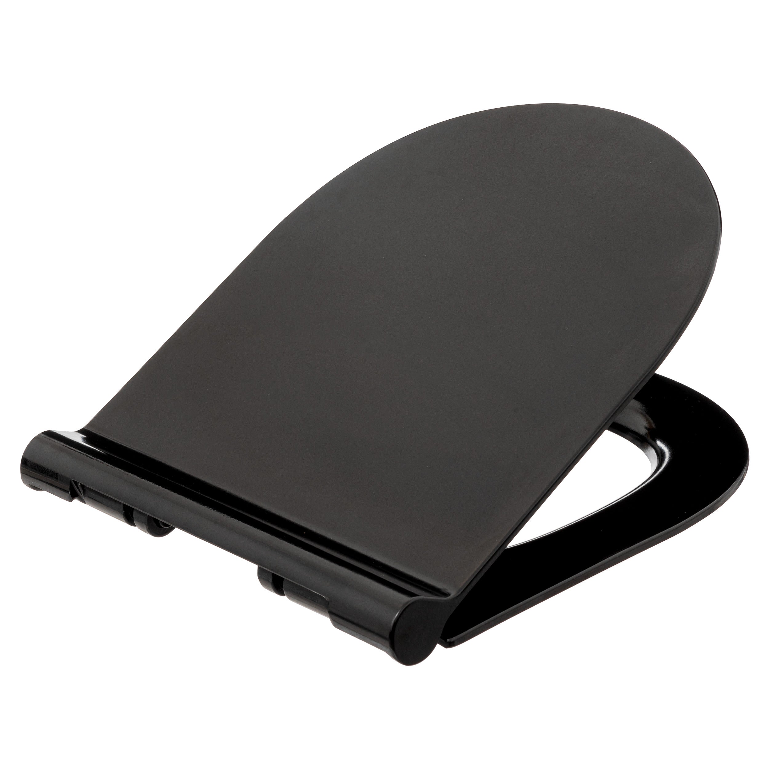 Capac wc subtire softcl negru - Five