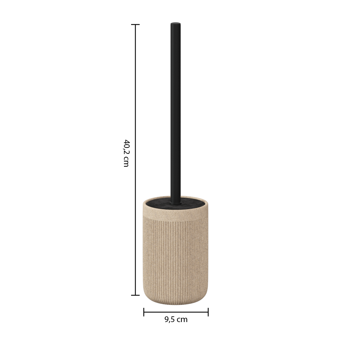 Perie toaleta lin onyx - Five