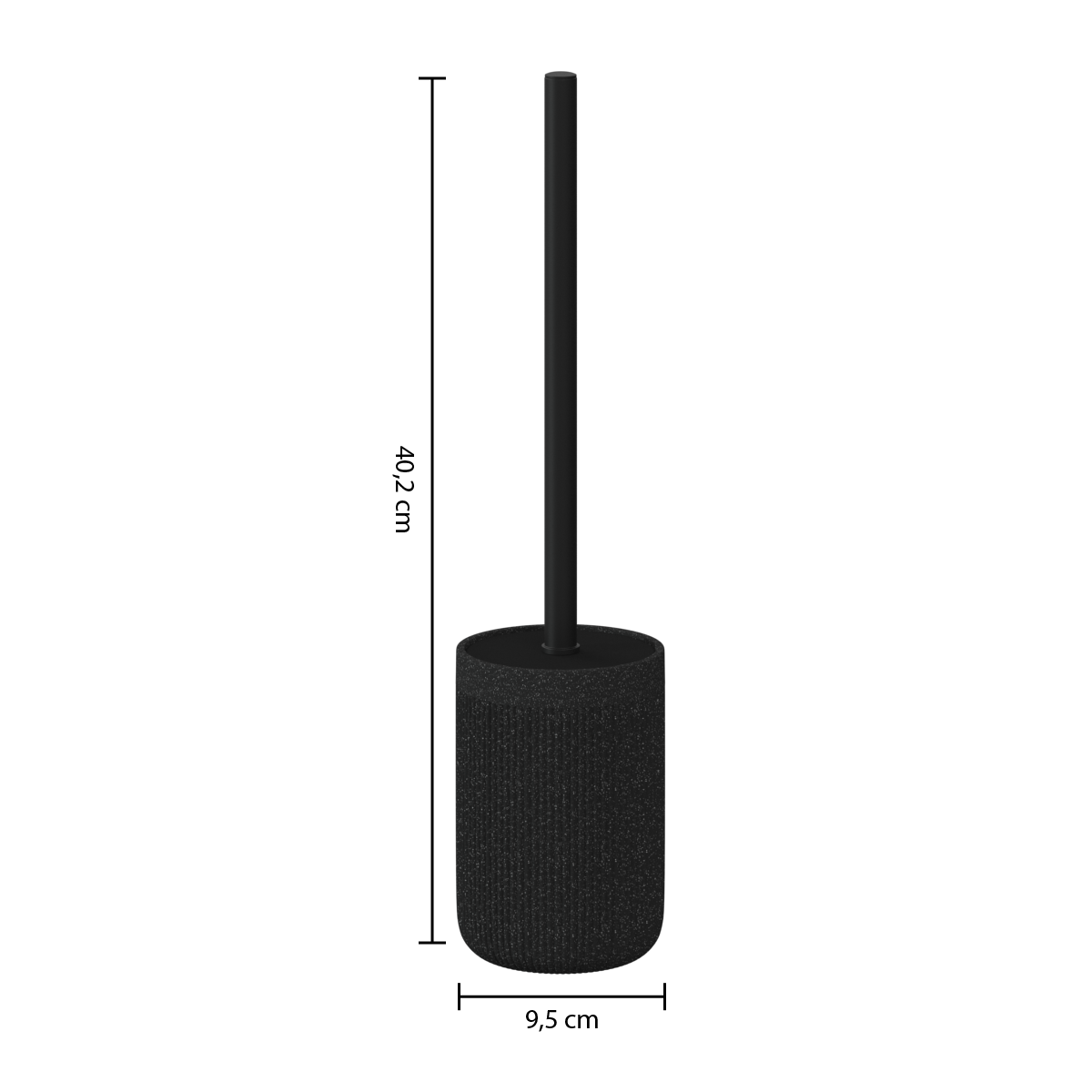 Perie toaleta ardoise onyx - Five