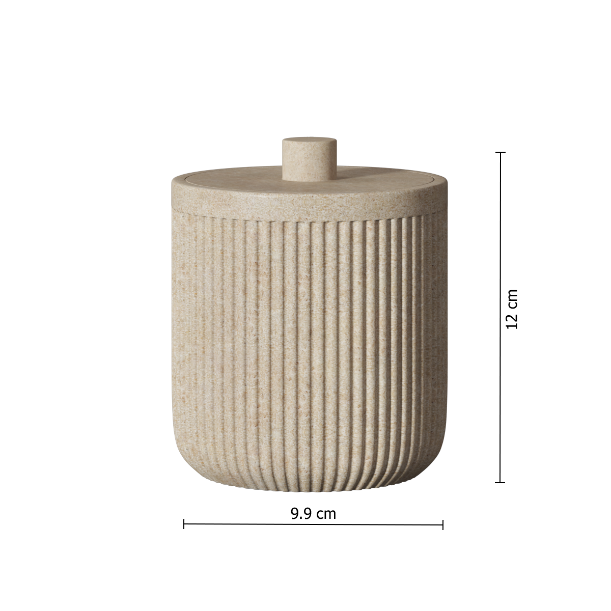 Recipient bumbac lin onyx - Five