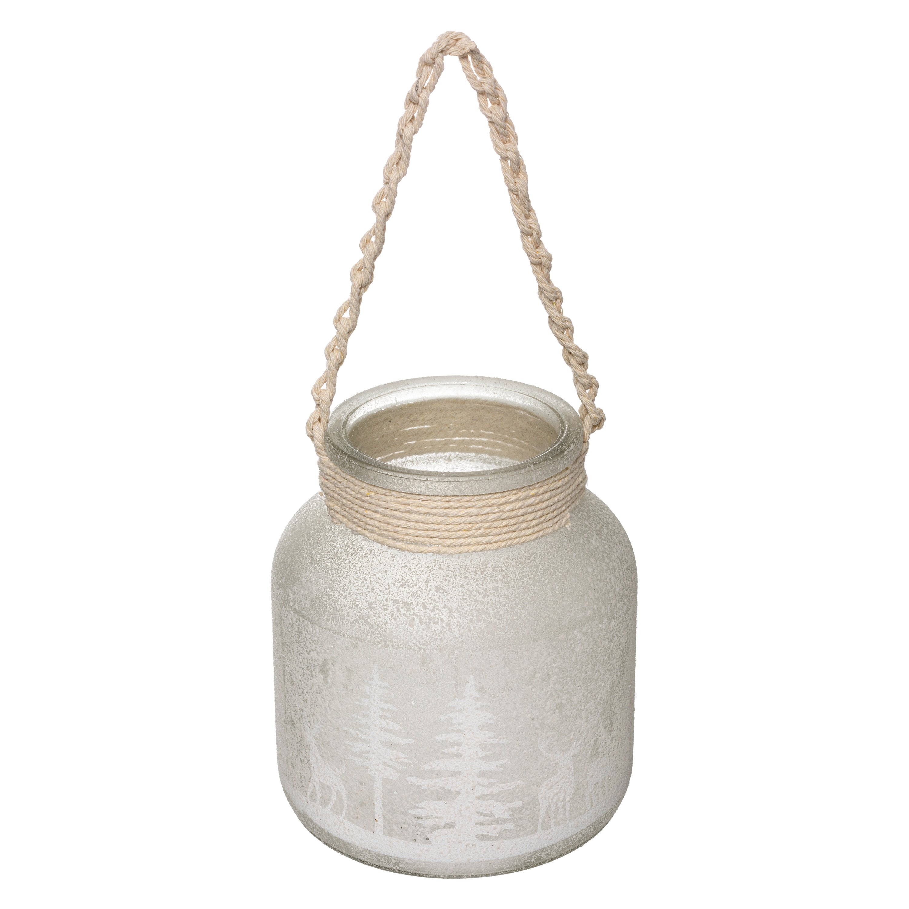 Felinar peisaj de iarna, H 16 cm | Atmosphera