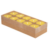 Lumanare parfumata, 10 bucati - Citronella, 480 g - Atmosphera