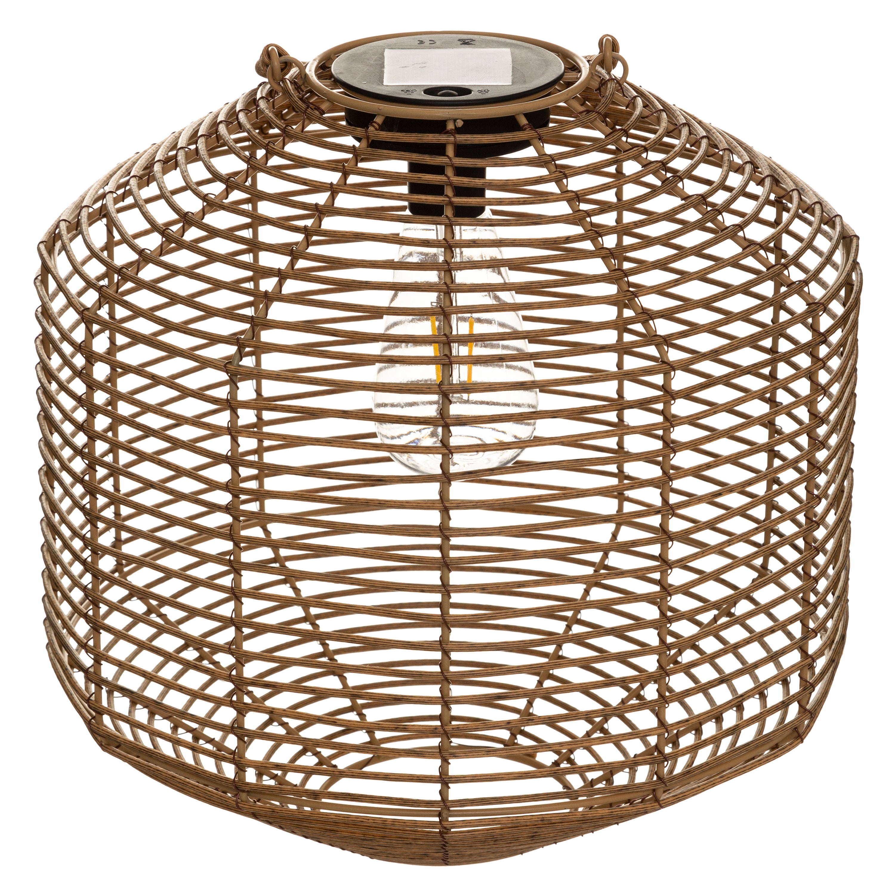 Lampa solara ext cuba natur H29 cm - Atmosphera