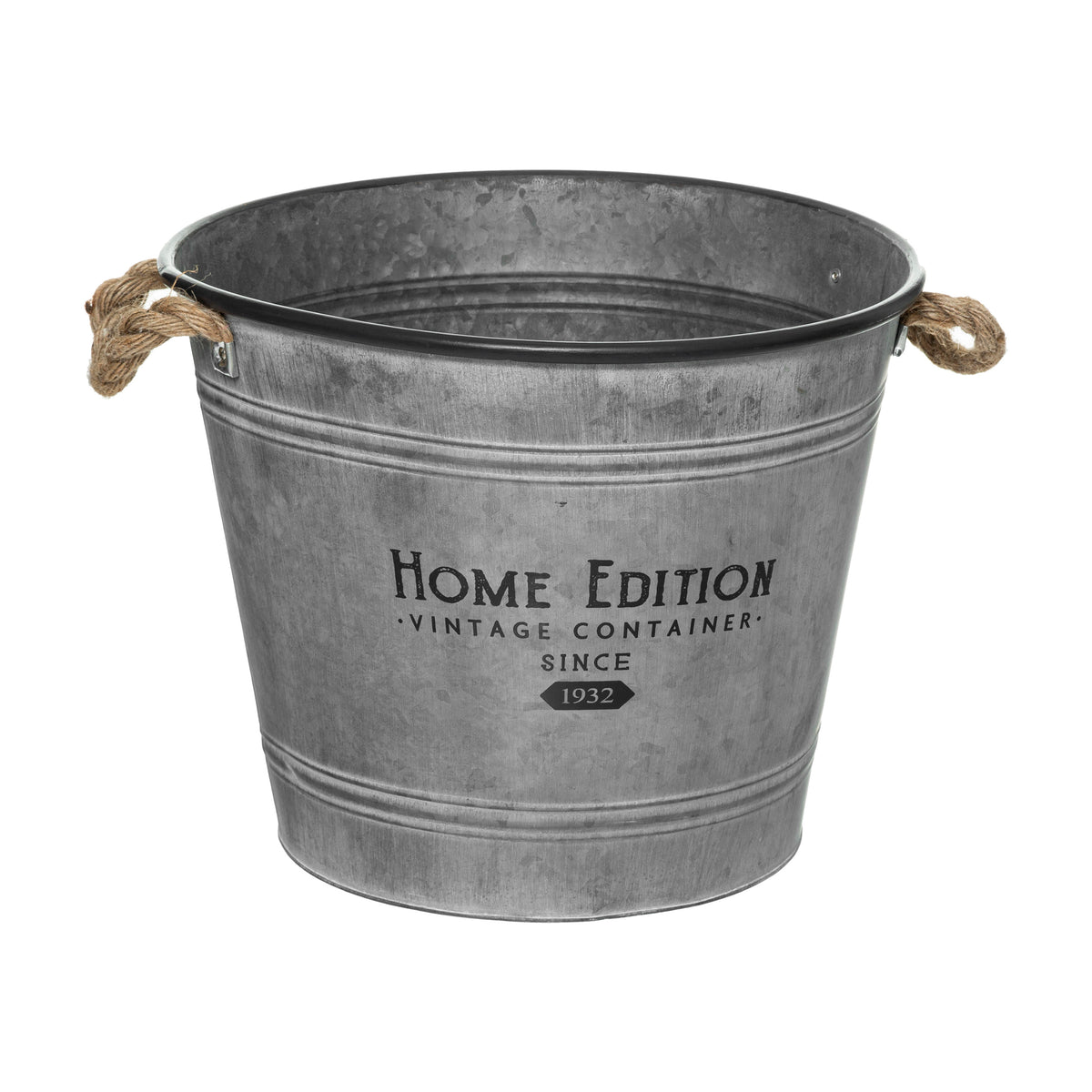 Ghiveci zinc D38 cm H31 cm - Atmosphera