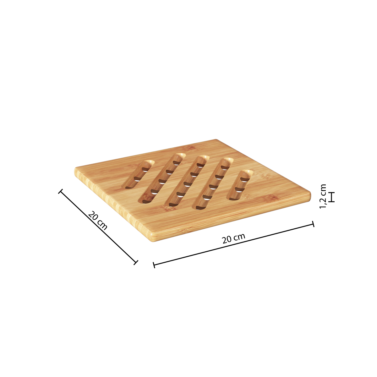 Covor de masa bambus 20x20 cm - Five