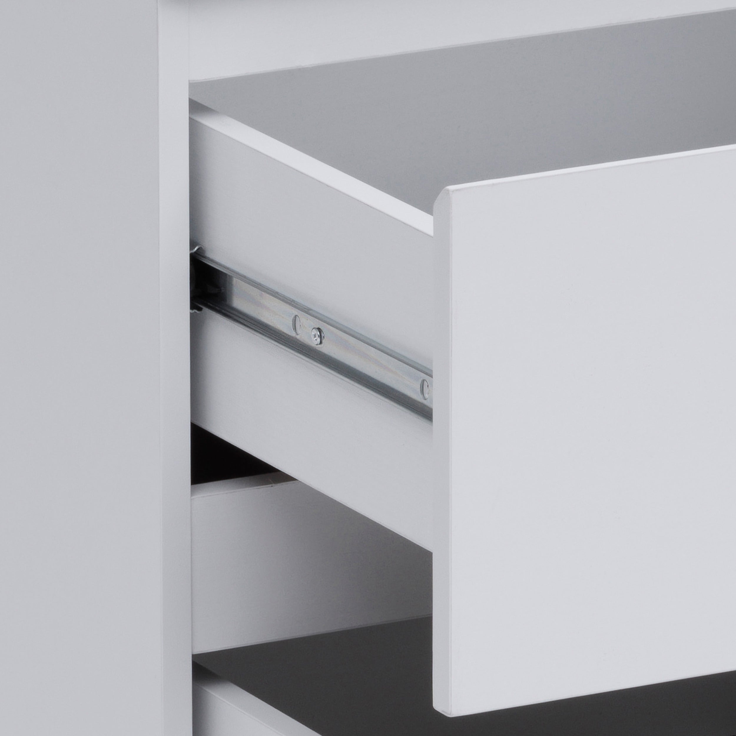 Mobilier depozitare, bedside table alb dolo - Five
