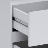 Mobilier depozitare, bedside table alb dolo - Five