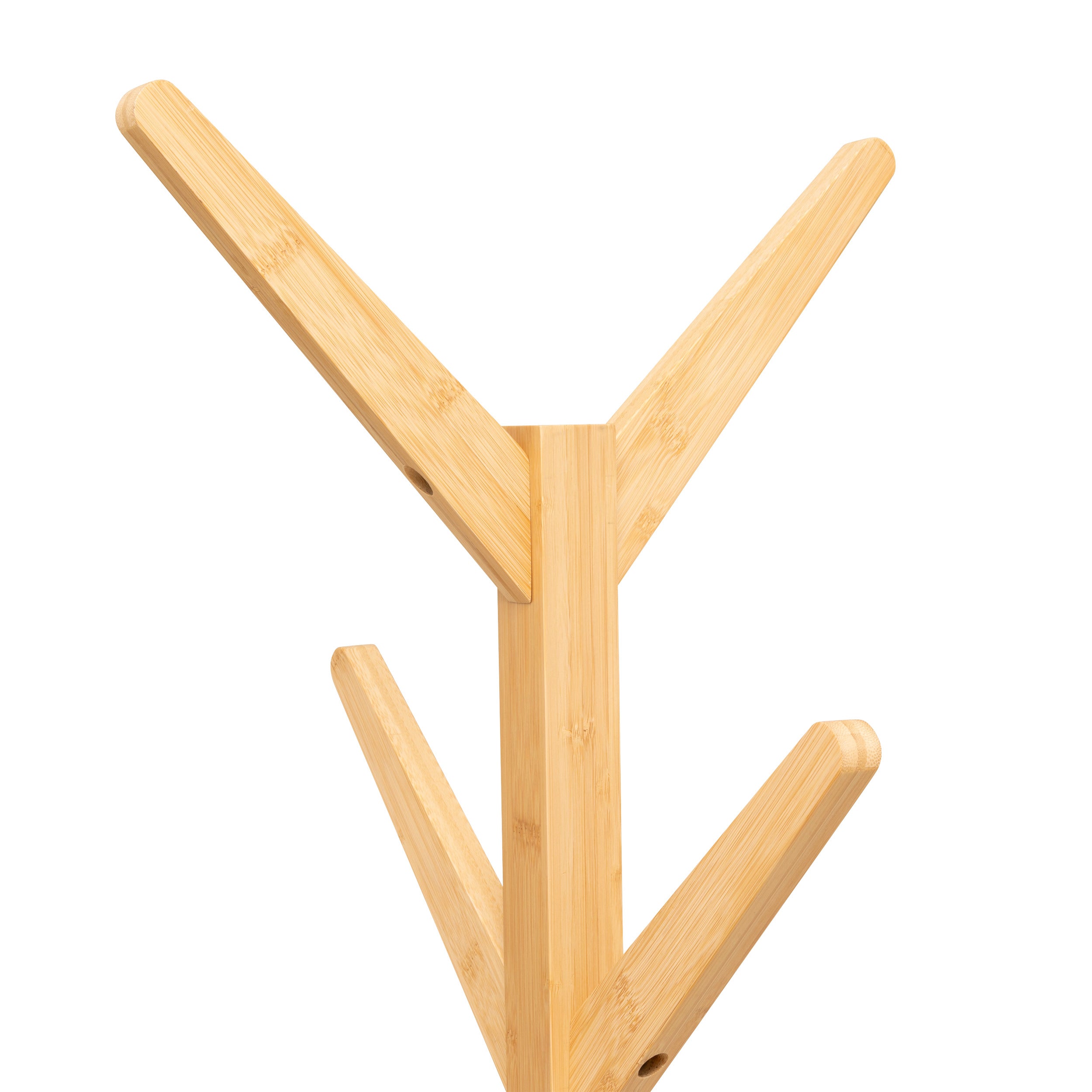 Organizator casa, cuier bambus 8h natur woody - Five