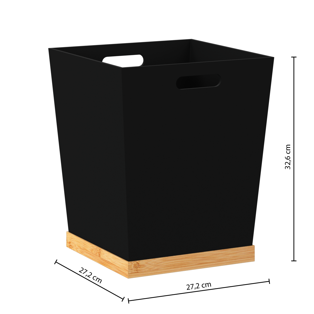 Cos hartie mdf/bambus blackbamboo - Five