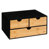 Organizator casa, turn mdf/bambus jos blackbamboo - Five