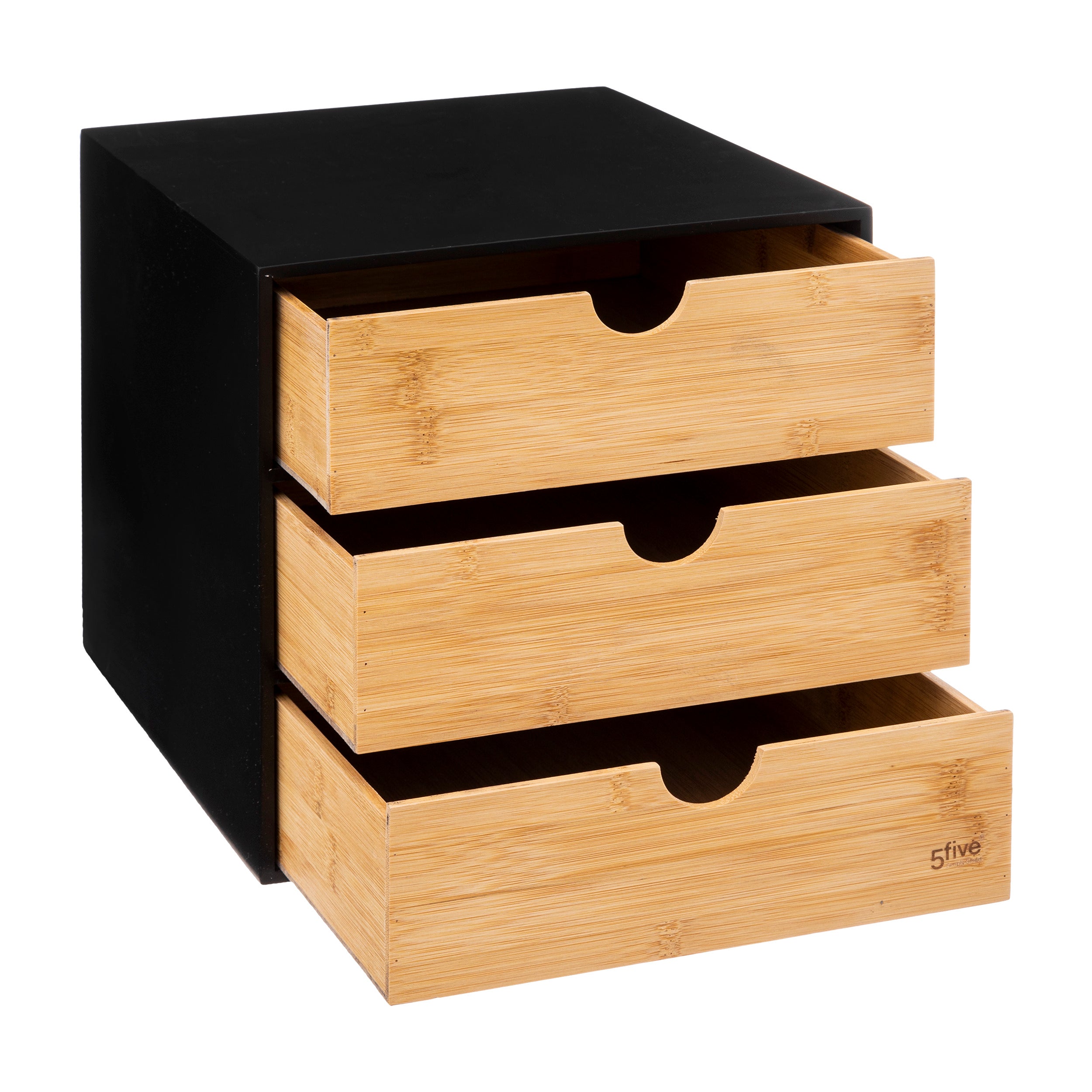 Organizator casa, turn mdf/bambus inalt blackbamboo - Five
