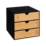 Organizator casa, turn mdf/bambus inalt blackbamboo - Five