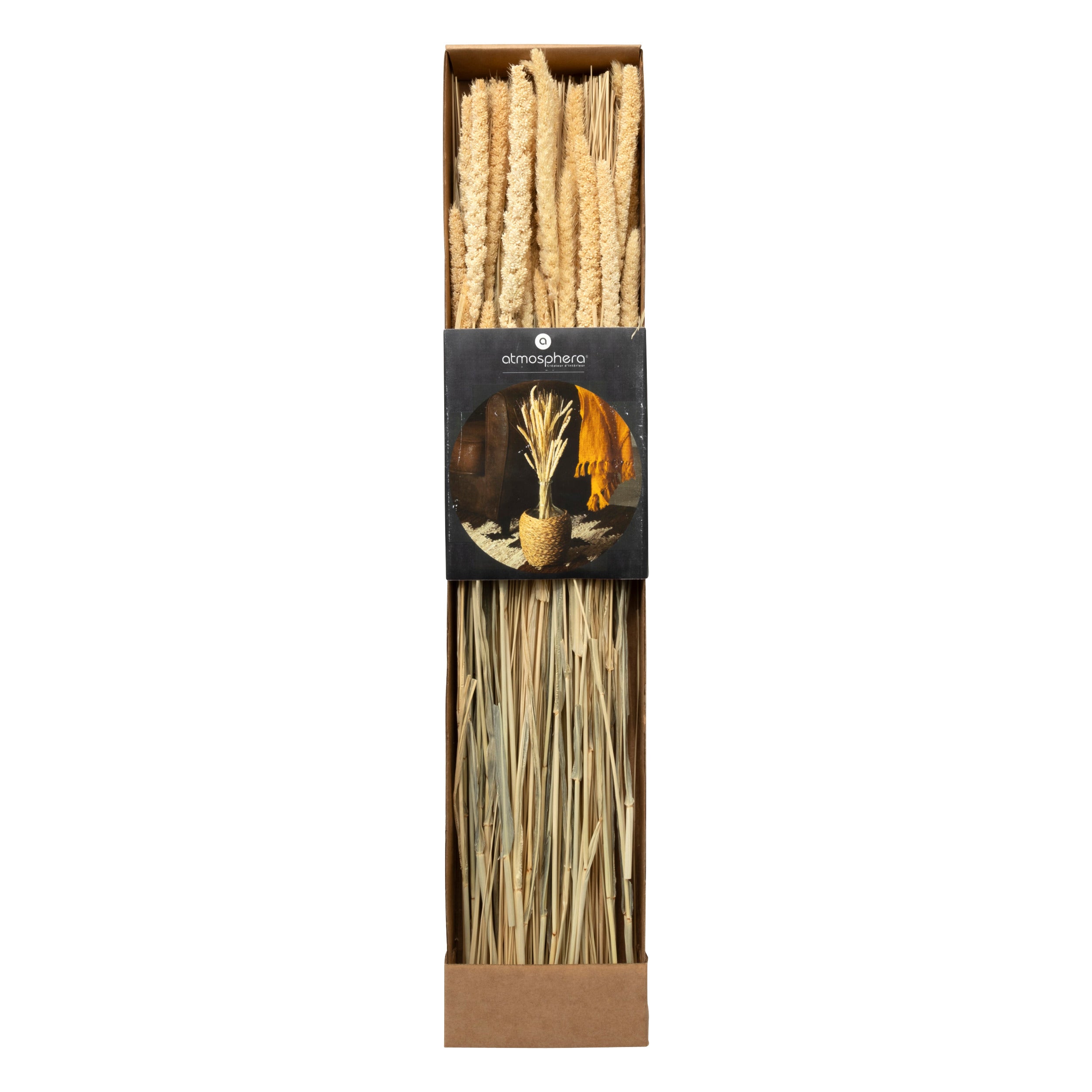 Buchet uscat natur H60 cm - Atmosphera