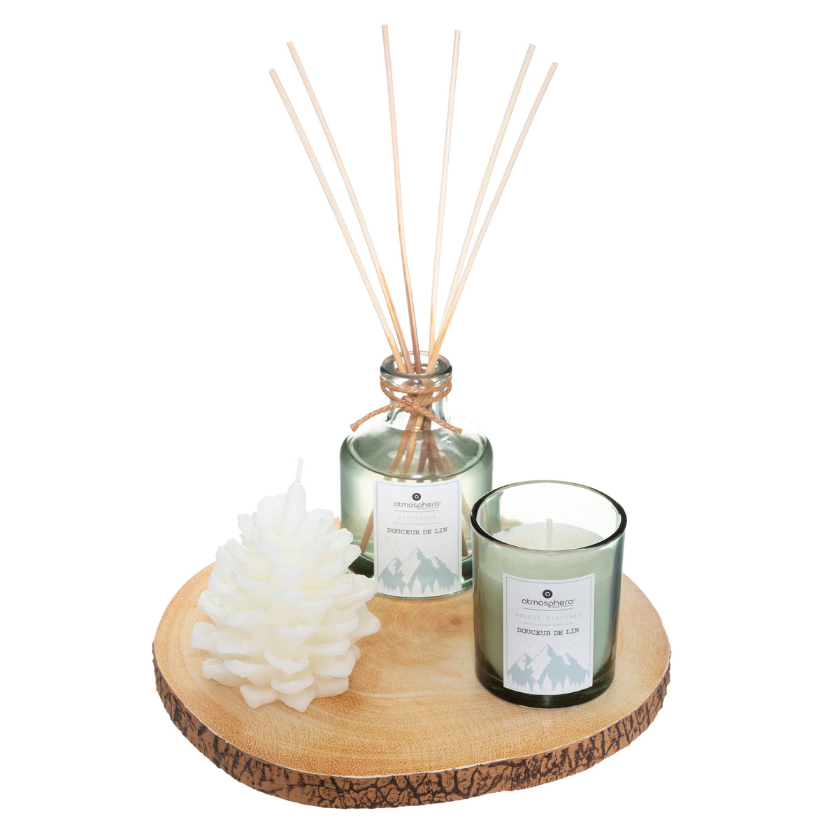 Set cadou parfumat cu tava Wild Atmosphera