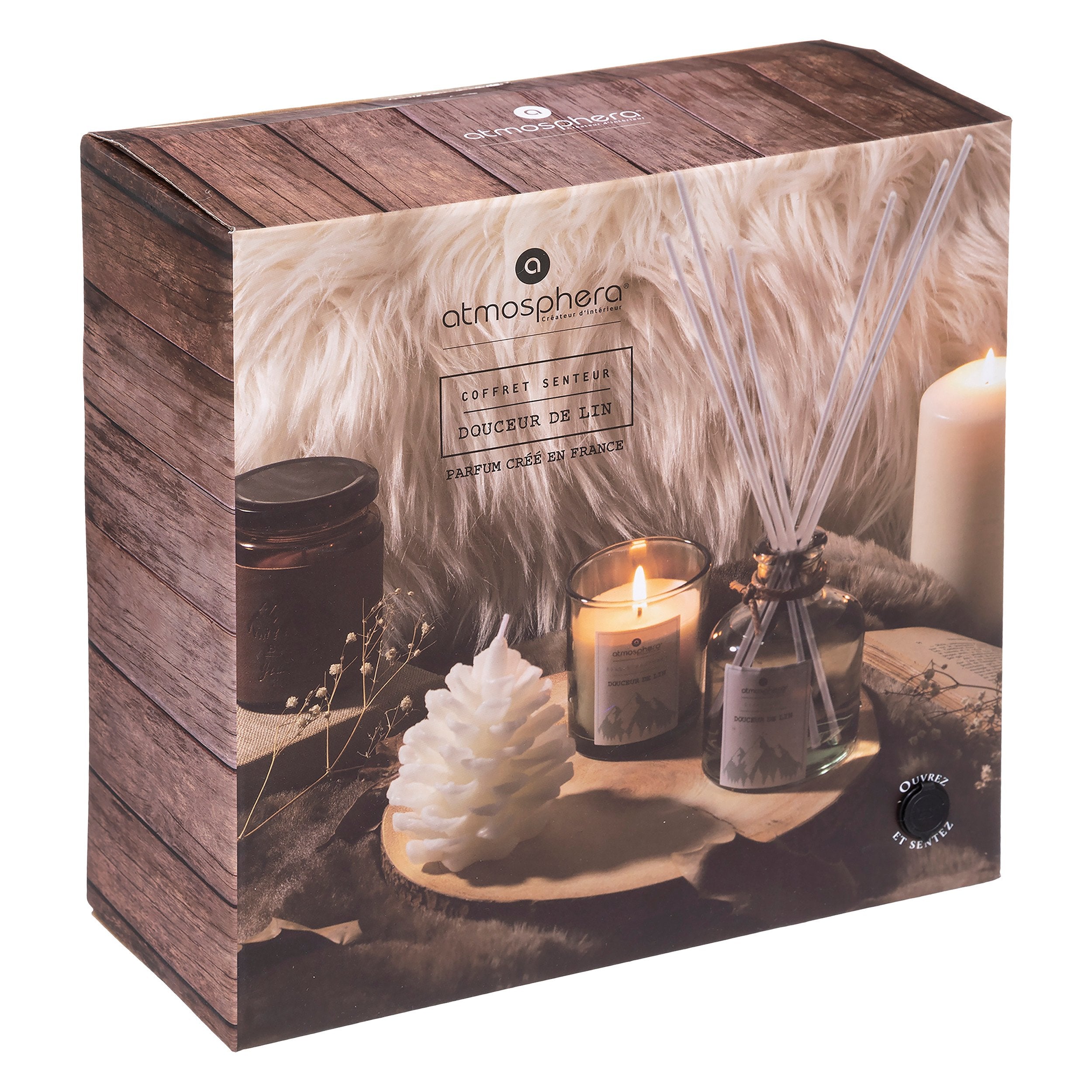 Set cadou parfumat cu tava Wild Atmosphera