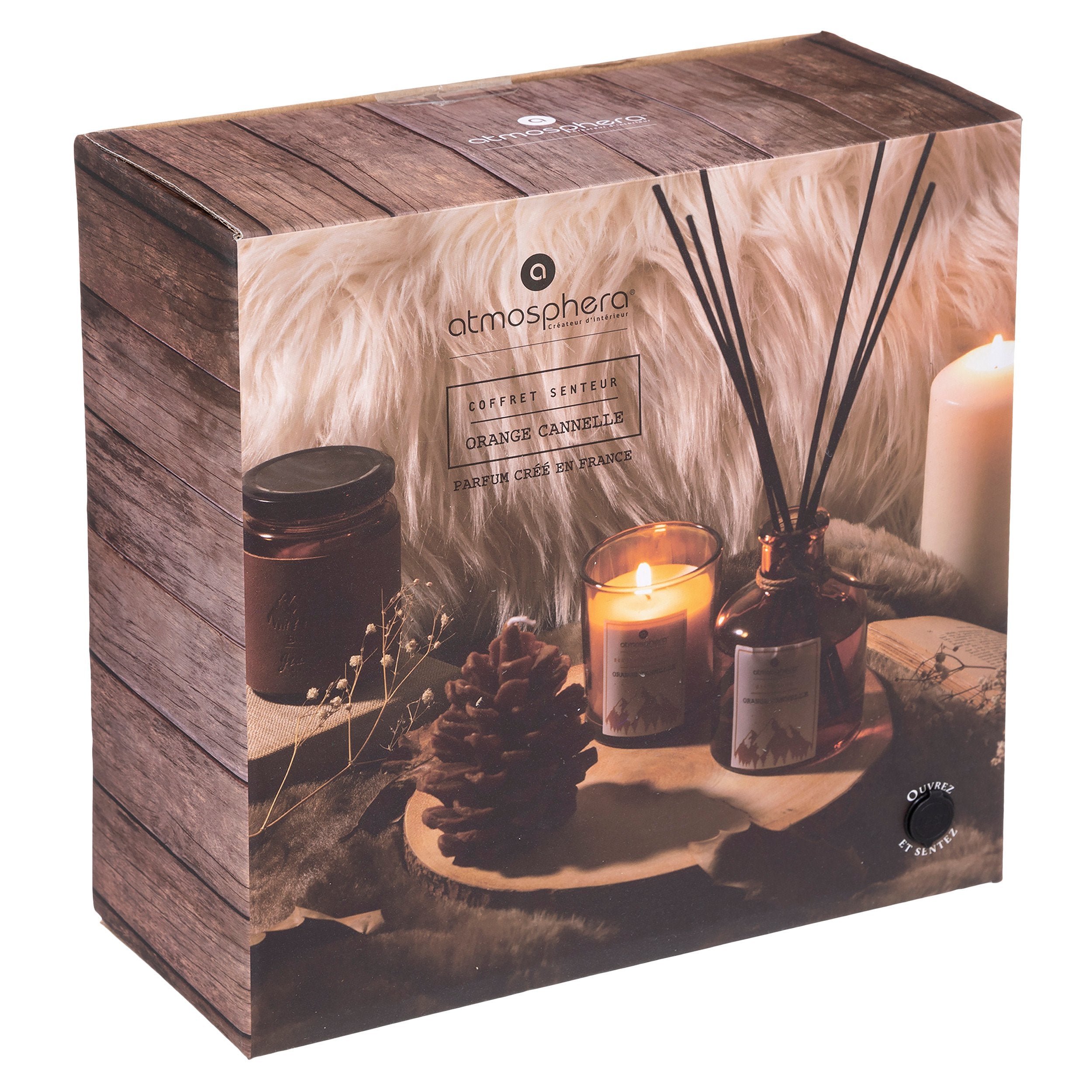 Set cadou parfumat cu tava Wild Atmosphera