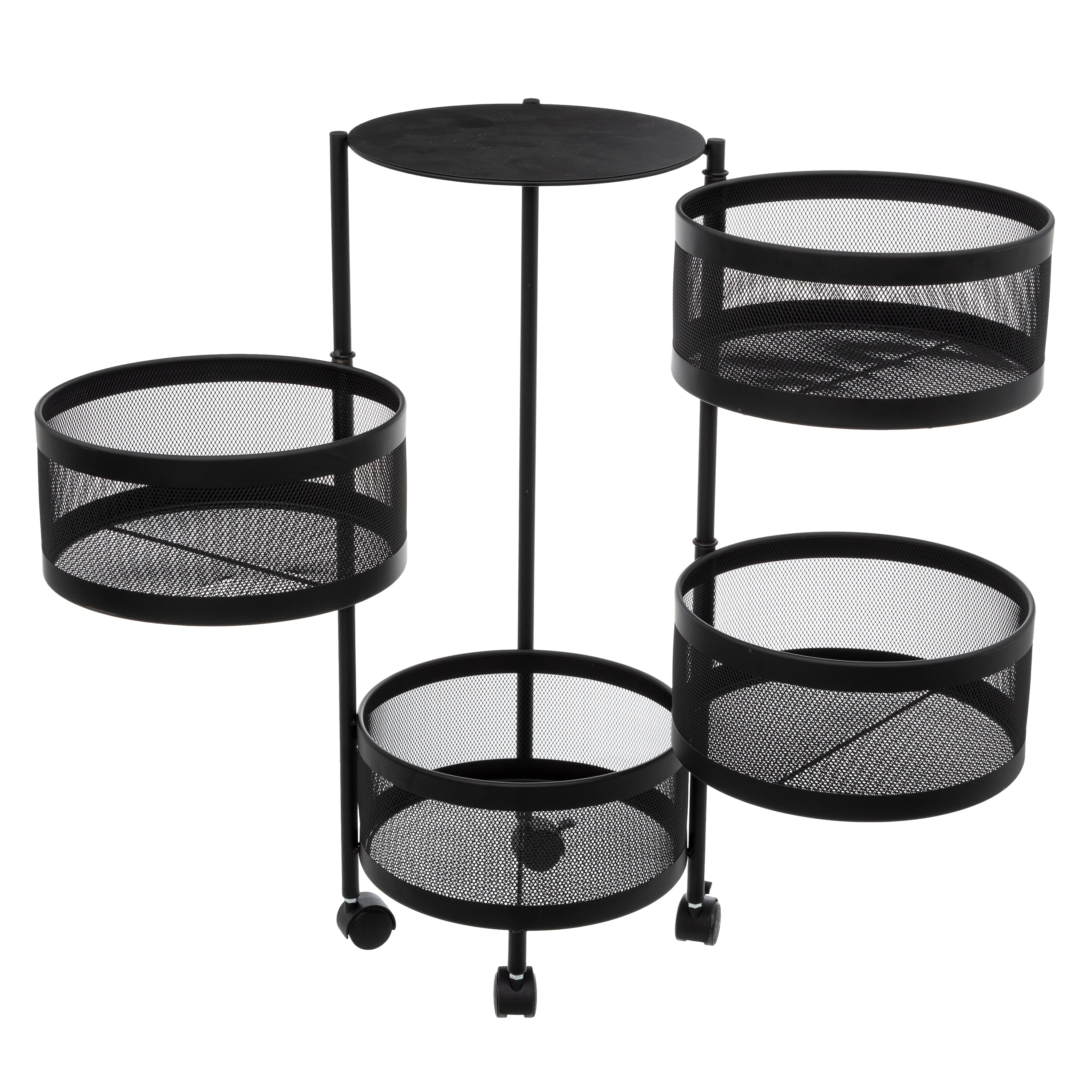 4 cosuri rotative carucigor metal - Five