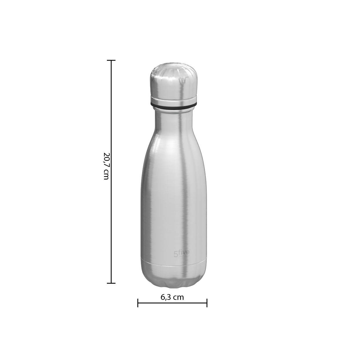 Sticla termica inox 0,26 l - Five