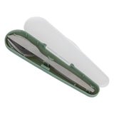 Set tacamuri din inox cu cutie PP