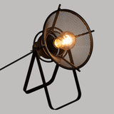 Veioza Rodo 31 cm inaltime metal negru aurit Atmosphera
