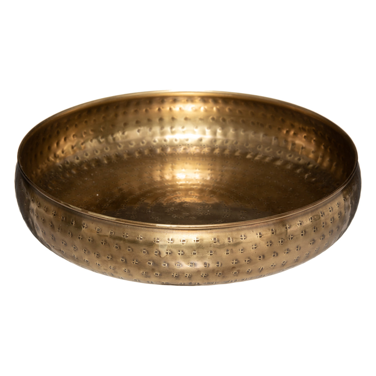 Oasis farfurie metal auriu set 2 buc - Atmosphera