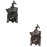 Lenny pisica rasina set 2 H15 cm - Atmosphera