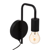 Corp de iluminat, keli negru metal aplica perete D12 cm - Atmosphera