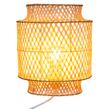 Corp de iluminat, liby lumin perete bambus natur D23 cm - Atmosphera