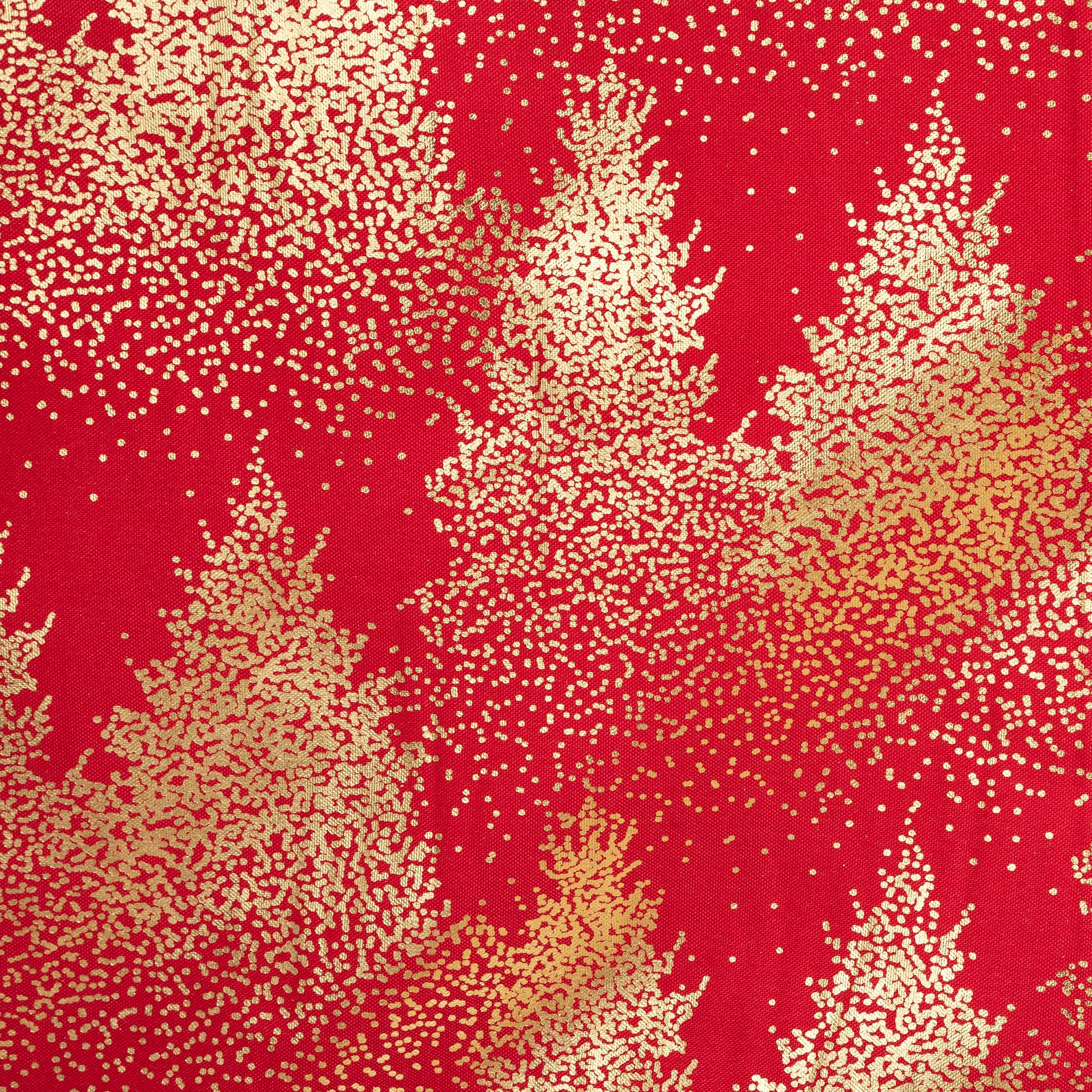 Fata de masa brazi, rosu-auriu, 140 x 240 cm | Atmosphera