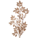 Creanga cu perle albe, aurie, H 75 cm | Atmosphera