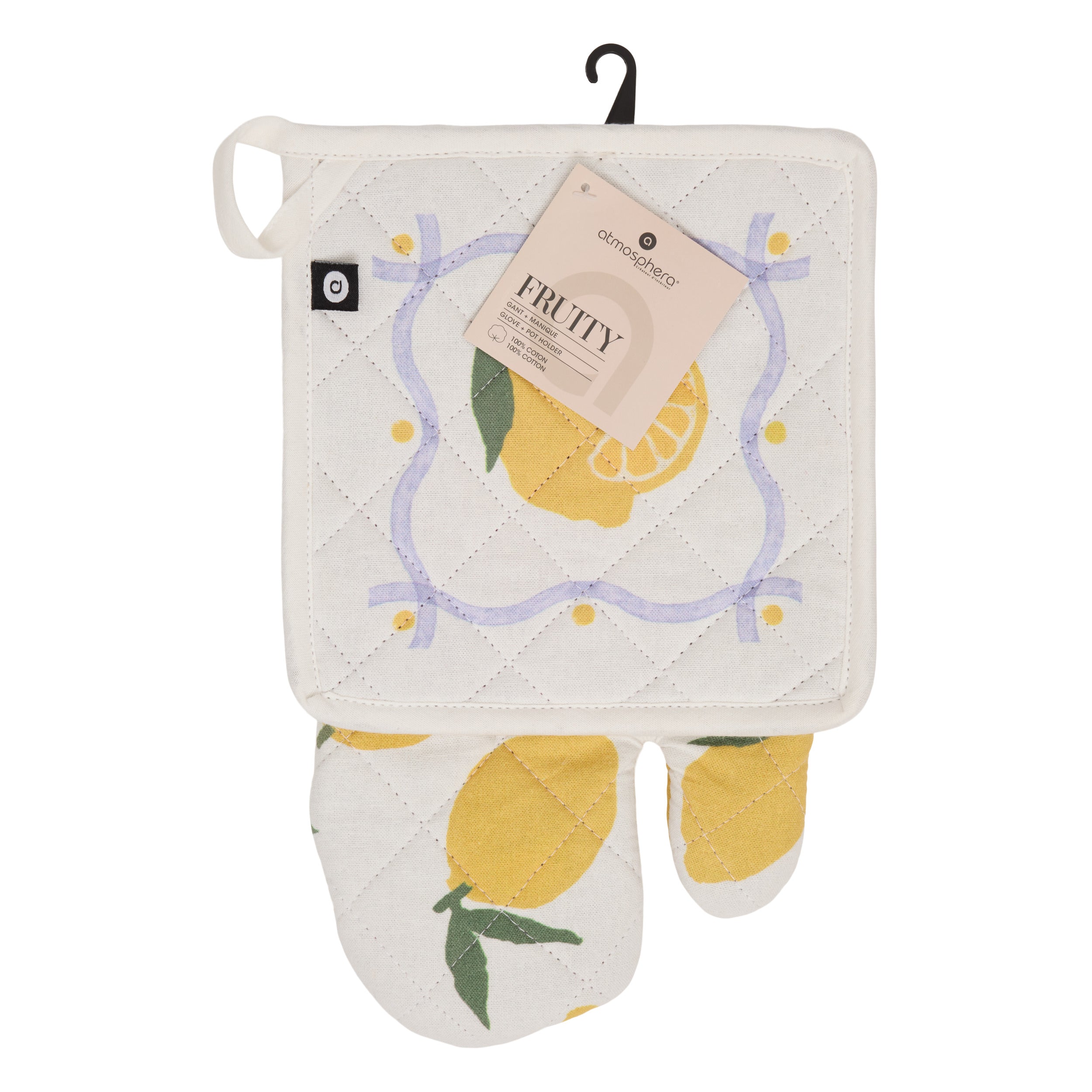 Kitch glove cu pot holder fruity - Atmosphera