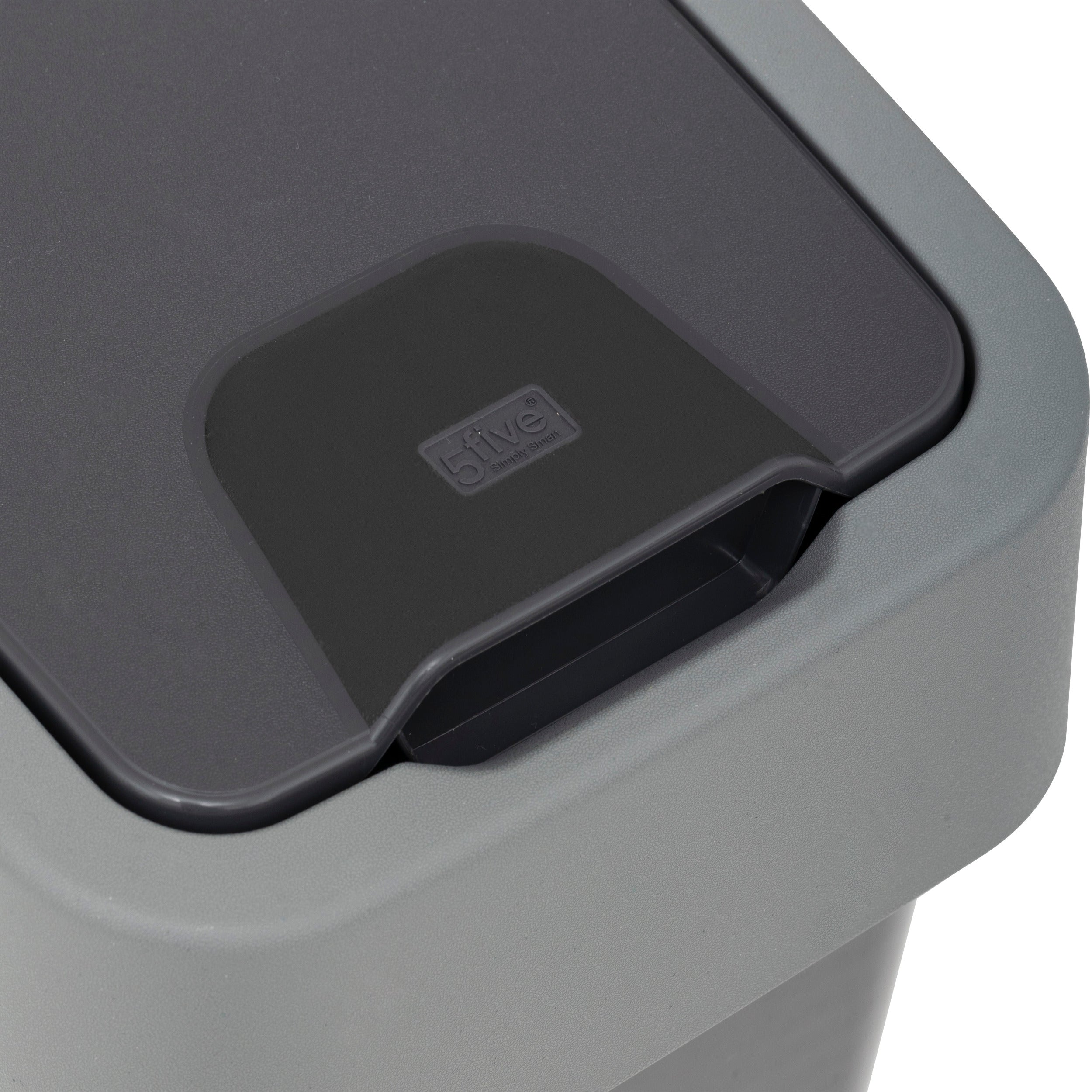Pubela 2 deschideri plastic 10 l - Five