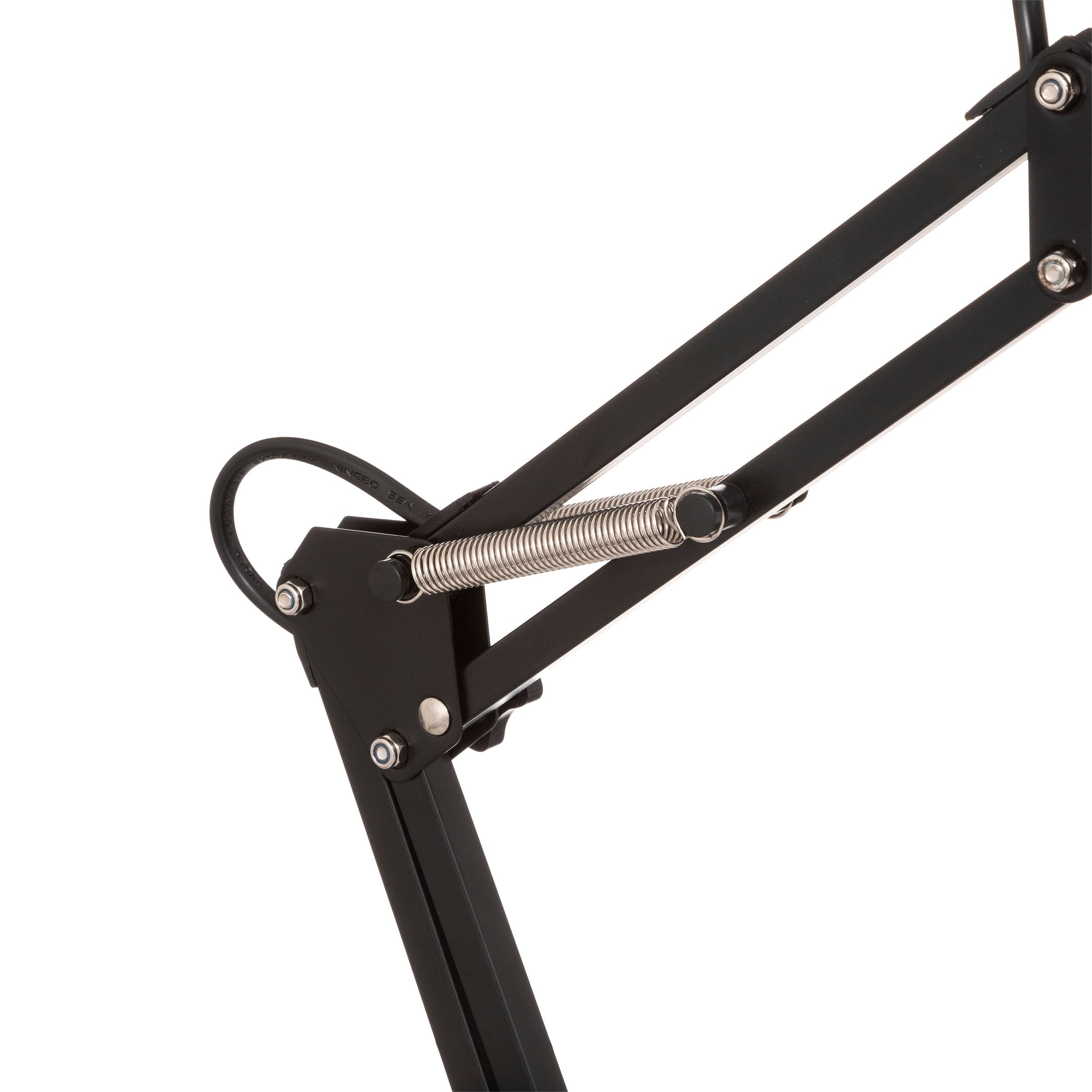 Lampa arcuita Bren 55.8 cm inaltime metal negru Atmosphera