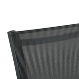 Mobilier exterior, fotoliu dining axant pepper/grafit - Hesperide
