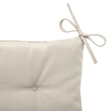 Perna pentru scaun patrata 4 puncte Korai grau 40x40x4cm din poliester - Hesperide