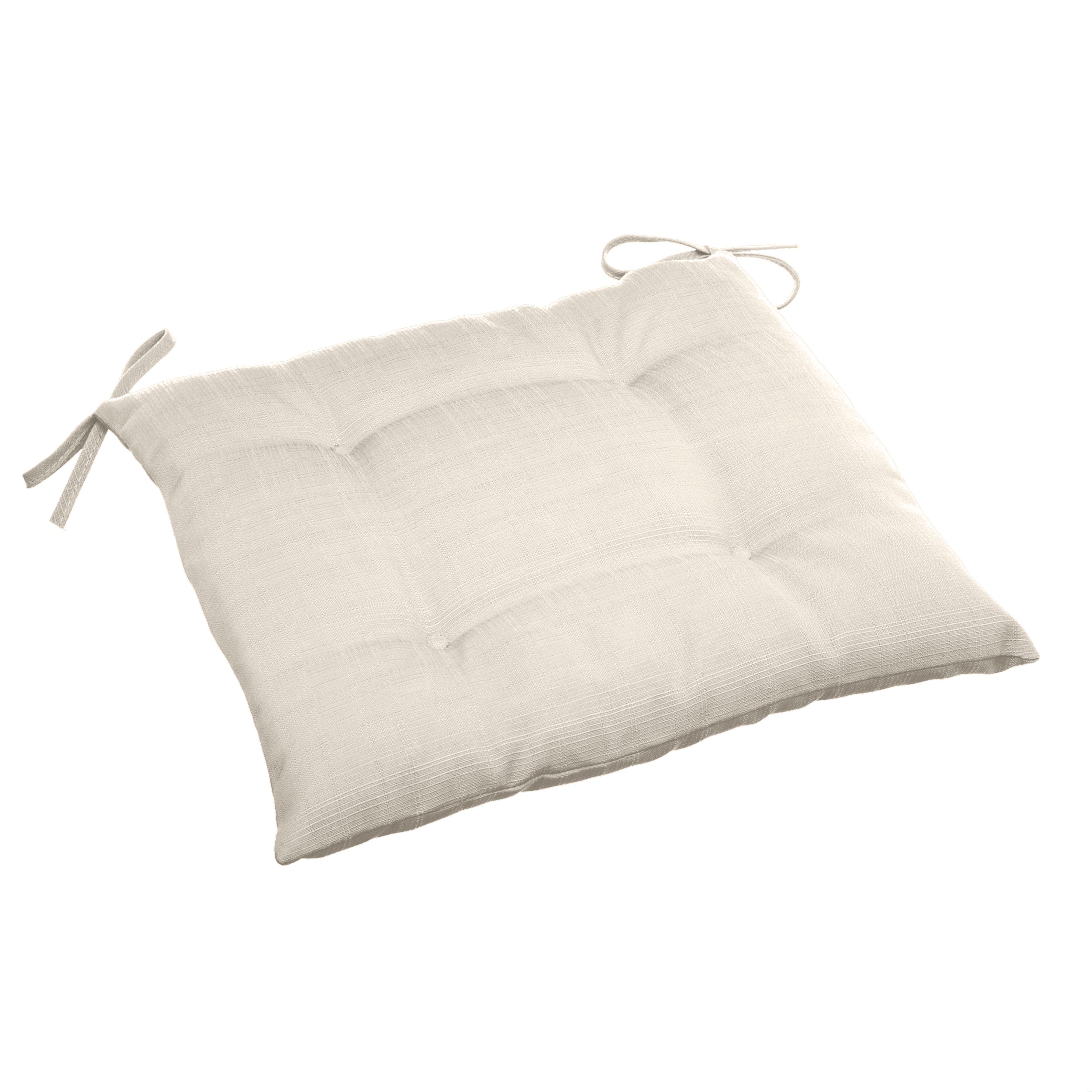 Perna pentru scaun patrata 4 puncte Korai grau 40x40x4cm din poliester - Hesperide