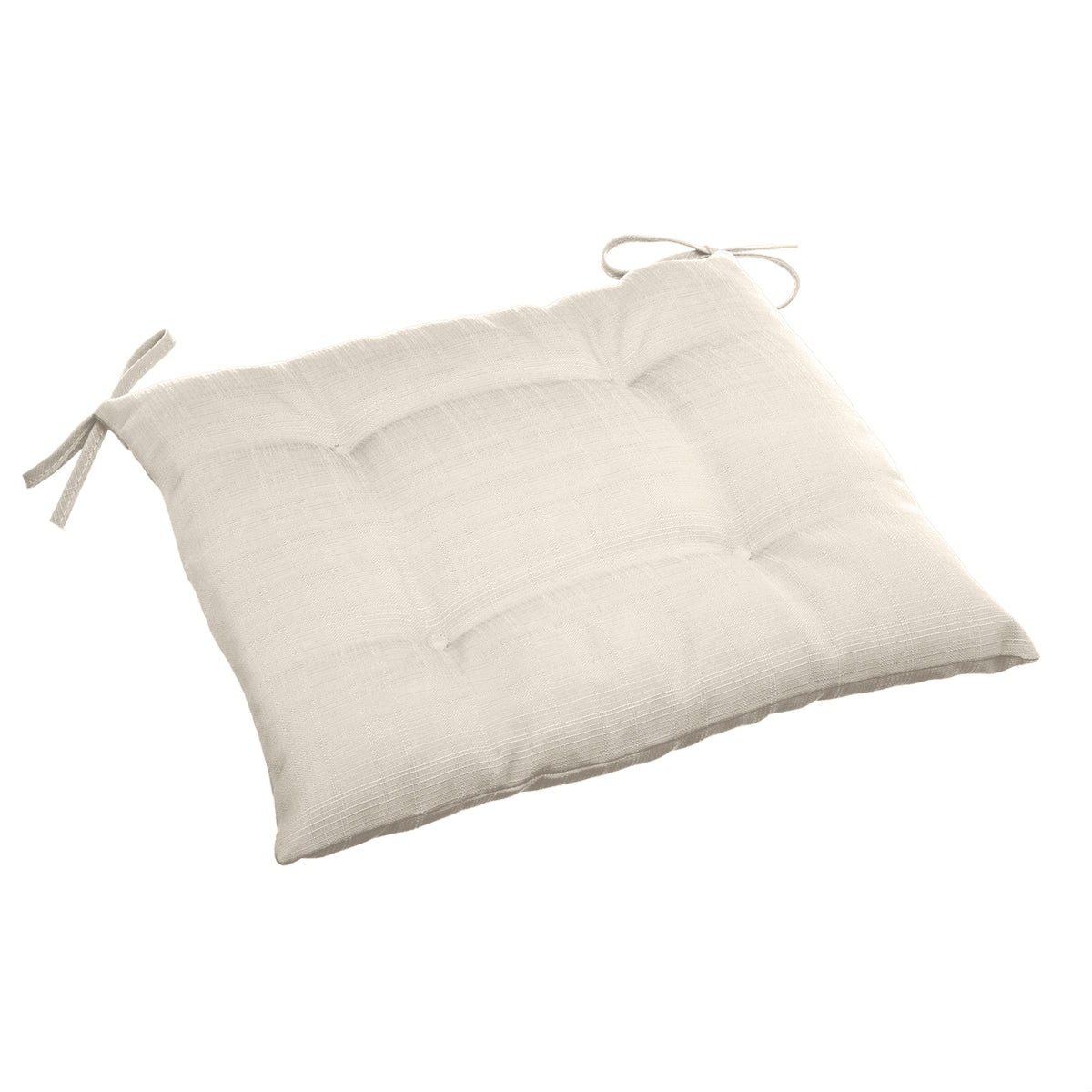 Perna pentru scaun patrata 4 puncte Korai grau 40x40x4cm din poliester - Hesperide