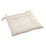 Perna pentru scaun patrata 4 puncte Korai grau 40x40x4cm din poliester - Hesperide