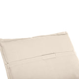 Perna sezlong Korai, culoarea graului, 190x60cm, din poliester - Hesperide