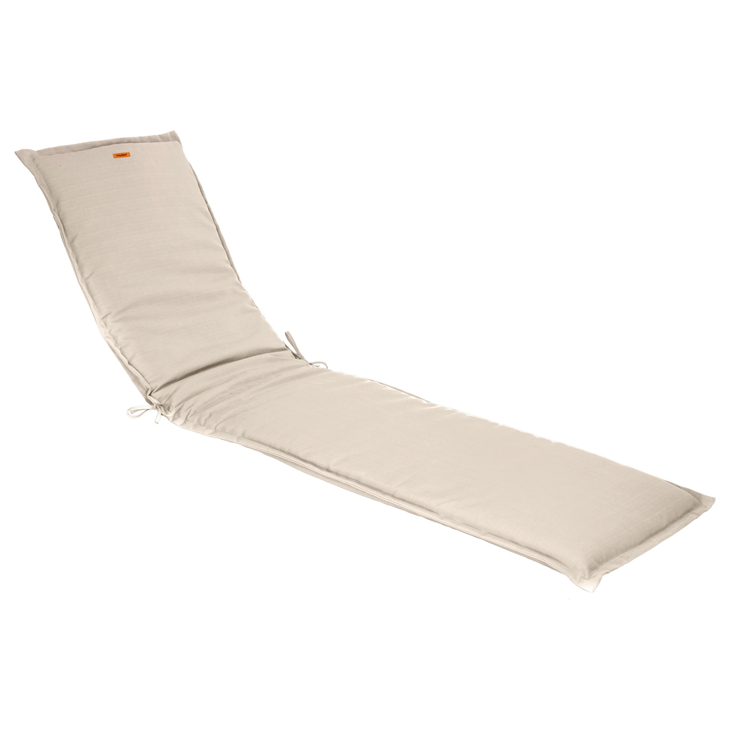 Perna sezlong Korai, culoarea graului, 190x60cm, din poliester - Hesperide