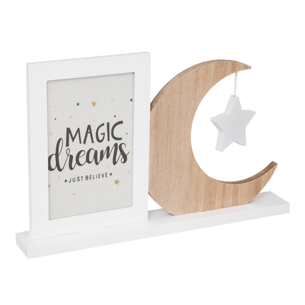 Decoratiune copii, rama foto luna - Atmosphera For Kids